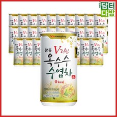 광동제약 옥수수수염차 180ml 30캔 bok+QsgKuu, 1ml