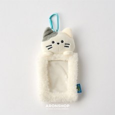 ARONSHOP 韓國文創 新款卡套-牛奶貓款, 1個