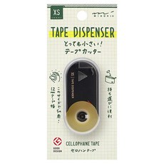 日本 MIDORI 迷你膠帶台, 1個, 黑色 A