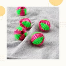 엉킴방지 세탁기용 의류보호 먼지제거용 빨래볼 클리너 세탁볼, 엉킴방지 세탁기용 의류보호 먼지제거용 빨래볼 클리너 세