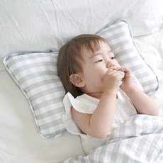 젤리팝 코지필로우 신생아 베개 국산 텐셀 아기 짱구베개, 윈터스토리, 1개