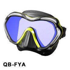 游龍潛水 TUSA M-1007S PARAGON S 抗UV單面鏡 潛水單面鏡, QB-FYA