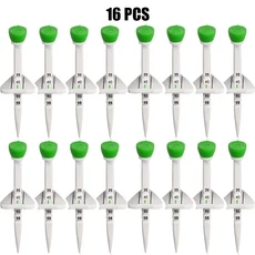 4/8/16/32개 33-55mm 높이 조절 가능 골프 티 트레이닝 액세서리, 07 Green 16 Pcs