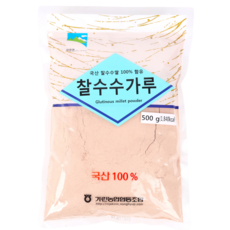 기린농협 국산 찰수수가루(수수부꾸미/수수호떡), 1개, 500g