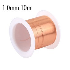 코일 구리 와이어0 1mm 0 2mm m 4mm 5mm 6mm 7mm 8mm 1 20mm케이블 와이어 에나멜 권선, 1 0mm 10m