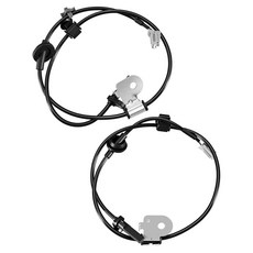 2피스 전면 ABS 휠 속도 센서 왼쪽 및 오른쪽 스바루 크로스스트릭 2016 2017 Forester 2014 2015 2016 2017 2018 Impreza 2013-20, 2피스 전면 ABS 휠 속도 센서 왼쪽 및 오른쪽 스바