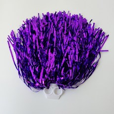 응원수술_고리형_퍼플_치어리더_치어리딩_축구장_야구장_응원도구_이벤트_반짝이_금박_손가락, 응원수술_고리형_퍼플_1개