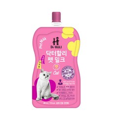 닥터할리 펫밀크 캣 200ml 저지방 고양이 우유, 1개