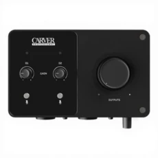 CARVER PROFESSIONAL Orbit2 USB 錄音介面 雙輸入 48V 幻象電源, Black, Orbit/u00b2