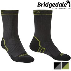Bridgedale Stormsock 全天候防水襪 710 089 輕量中筒 零碼特價, 845 黑/中灰,M, 1個