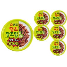 샘표 땡초장조림 90g x 6개 (원산지_상세설명에 표시)