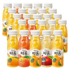 빙그레 따옴 주스 235ml 사과5+자몽5+오렌지5+천혜향10, 25개