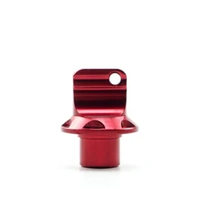 알루미늄 합금 키 비트 오토바이 헤드 커버 잠금 전동 몰딩 전기 개조 액세서리 유니버셜, 02 빨간색