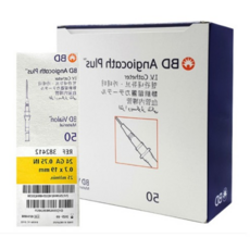 BD 멸균 IV카테터 24g 50개 정맥 카테타 주사바늘 도뇨관 소변줄