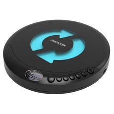 Memorex MX-DM80 휴대용 CD 플레이어 | 충격 방지 기술이 적용된 컴팩트 디스크 LCD 디스플레이 스테레오 이어버드 배터리 부족 표시기 CD/CD-R/RW 개인