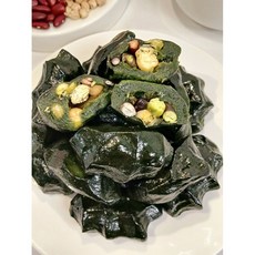 거북당 5가지 콩이 가득 무설탕 현미모시 콩송편 국산 서리태 직접제조 건강떡 모시떡 아침식사 간식 대용, 1kg, 1세트