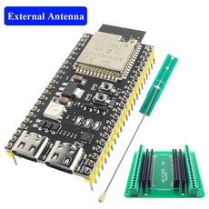 32 S3 개발 WIFI 키트 TYPE S3WROOM1 모듈 4G 어댑터 보드 N16R8 MCU 44핀 BT, N16R8 IPEX KIT B, 5pcs