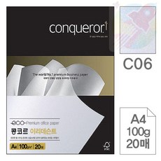 DDH 펄용지 CO6실버펄 A4 20매 면지 초대장