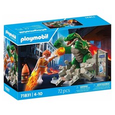 플레이모빌 Playmobil 영웅 차량 포함, hero showdown