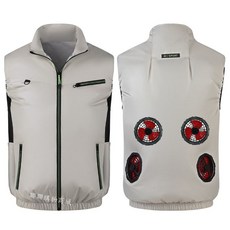 36V 四風扇降溫背心 12小時續航 空調馬甲 製冷風扇衣