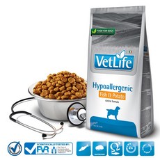 法米納Farmina VD14 犬用皮膚保健低敏配方 魚肉地瓜 2kg 處方狗飼料, 1個, 皮膚保健低敏配方