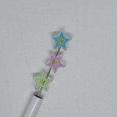 B57 볼펜꾸미기 볼꾸 동대문 꾸미기 DIY 컬러 비비드 아크릴 별 스타 포인트 미니, B57 볼펜꾸미기 볼꾸 동대문 꾸미기 DIY 컬러 비비