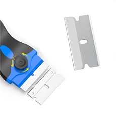 인덕션 스크래퍼 그리들 청소칼 긁개 헤라 기름때제거 끌칼 메탈날 10ea, 스크래퍼 메탈날 10ea