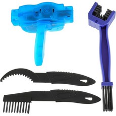 자전거 체인 세척 세트 4개 구성 세척기 브러시 솔 도구 빠른, 자전거 체인 세척 세트 4개 구성 세척기 브러시 솔 도