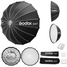 Godox Godox S120T 120cm 47.3 Bowens 소프트 박스 인치 퀵 릴리스 우산 소프트 박스