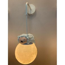 무드등 인테리어 보름달 천체 감성 수면등 LED 방등 거실 침실 천장 조명 줄 실내 전등 램프, 3D 15cm 작은 양 벽등 3색