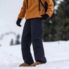 羽絨褲男士冬季大尺碼保暖運動長褲 90白鴨絨加厚防風防水滑雪登山休閒工裝褲