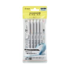 파이롯트 파이롯트 키레나 유연한 트윈닙 형광펜 5색세트 (SKIW-1), -5C2페일컬러