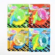 1500 LED 스피드팽이 4개묶음 혼합, 1개