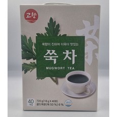 고향 쑥차, 18g, 40개입, 2개