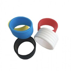 테니스라켓 샤프트 홀더 라켓그립 고무링, 1개, 화이트