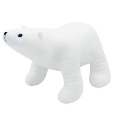 북극곰 백곰 봉제인형 30cm, 북극곰 백곰 30cm, 1개