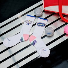 오드삭스 쿨맥스 테니스 크루 삭스 B타입 4종 택1 (M/L)