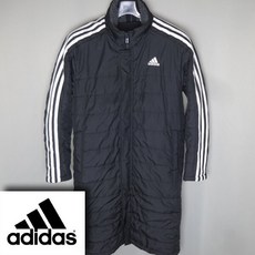 아디다/아동주니어키즈신장150cm/경량롱패딩코트자켓점퍼/달순구제155