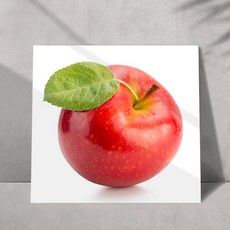 엘티에프티 빨간 사과그림액자 캔버스(32cmx32cm) 홍사과그림 풍수그림액자 집들이선물 개업선물 인테리어액자 돈들어오는그림, 2. 캔버스 6호(32cm x 32cm), 홍사과