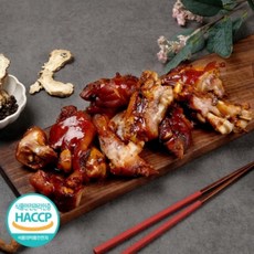 뜯는즐거움 한방 미니족650g 국내산 미니 꼬마족발 돼지고기안주 쫄깃한족발, 650g