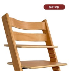 트립트랩 쿠션 하네스 이유식 식탁 방석 A 호환, 일반 원목 색상