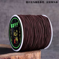 비탄성 염주끈 밴딩 불교용품 염주 염주줄 염주만들기, A. 커피색 0.8mm약 20m 코어 스펀 탄성사