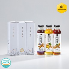 [건강] 꿀을그린사람들 벌꿀넣은 국내산 인삼청 / 도라지청 / 생강청 3가지중 선택1, 400g, 1개