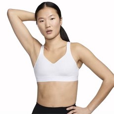 국내매장판 나이키 NIKE 브랜드관 여성 인디 하이 서포트 패드 어저스터블 스포츠 브라 FD1069-100 209875