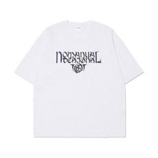 [노매뉴얼] P.T T-SHIRT - WHITE