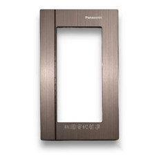 國際牌Panasonic GLATIMA系列 直式鋁合金蓋板 一聯用蓋板WTGF6101, 古銅色, 1個