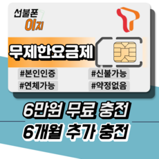 선불폰이지 SKT 무제한요금제 6만원무료충전 6개월추가충전 선불유심 선불폰개통 유심기변 USIM, 데이터 에센스 [월 66,000원], 유심비 [+10,000원], 1개, 30일, 데이터 에센스 [월 66,000원]