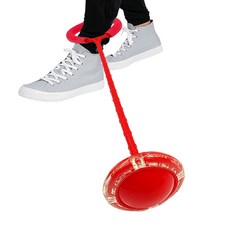 다매다매 LED 일자 발목 줄넘기 어린이, 레드, 1개