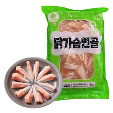 (배터짐) 국내산 오도독 닭가슴연골 닭오돌뼈 (일요일&당일발송), 1개