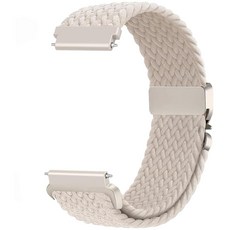 Issinlky 갤럭시 워치 7/6/5/4/FE 40mm 44mm/ Venu Sq/Sq 2/Venu 2 플러스/Vivoactive 3/5/Venu/GTS와 호환되는 20mm 나, 22MM, STARLIGHT